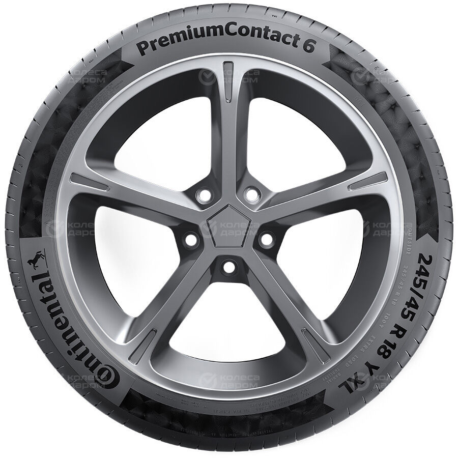 Шина Continental PremiumContact 6 Run Flat 275/40 R22 107Y (омологация)