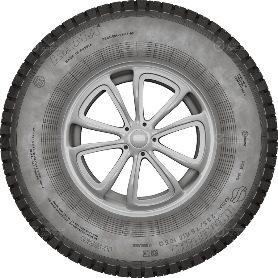Шина Кама И-520 ПИЛИГРИМ 235/75 R15 105Q