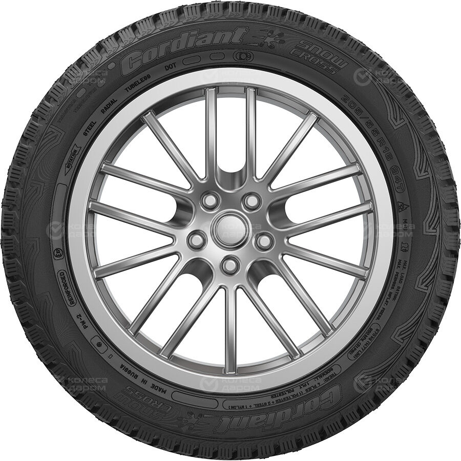 Шина Cordiant Snow Cross 195/65 R15 91T