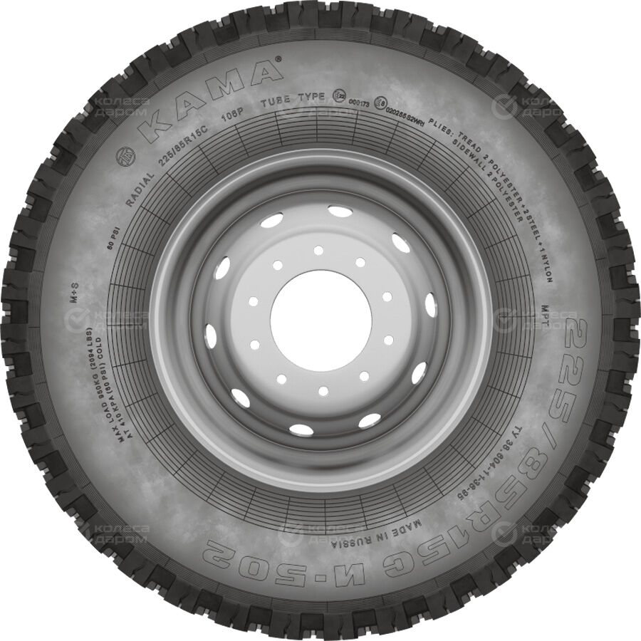 Шина Кама И-502 225/85 R15C 106P