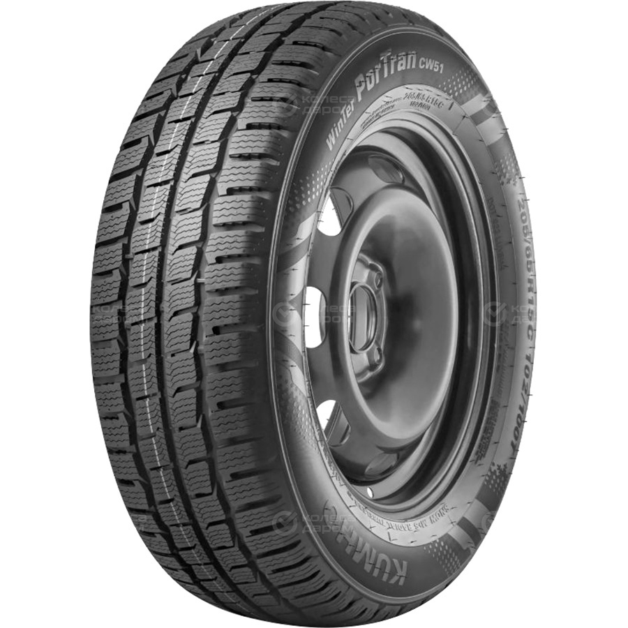 Шина Kumho Winter PorTran CW51 205/75 R16C 110R