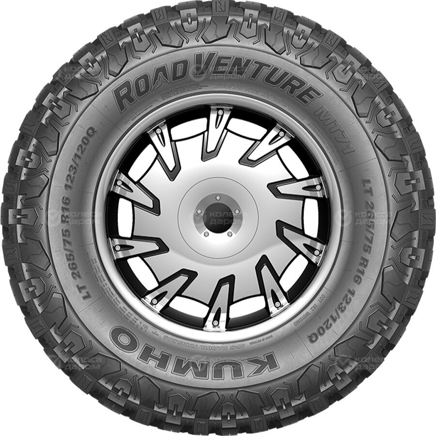 Шина Kumho Road Venture MT 71 35/12.5 R17 121Q